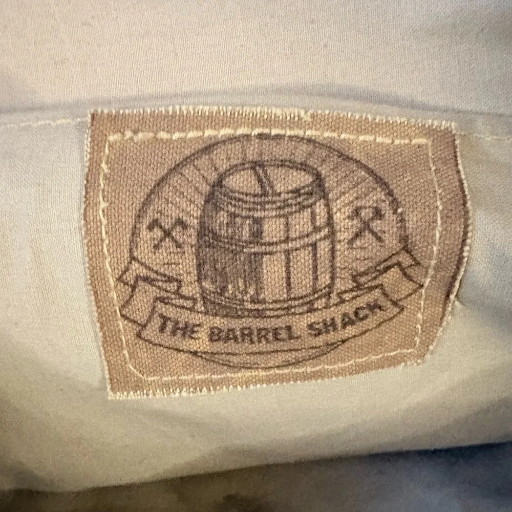 The Barrel Shack Nelson Backpack Handmade Distressed Canvas Rugged Military
